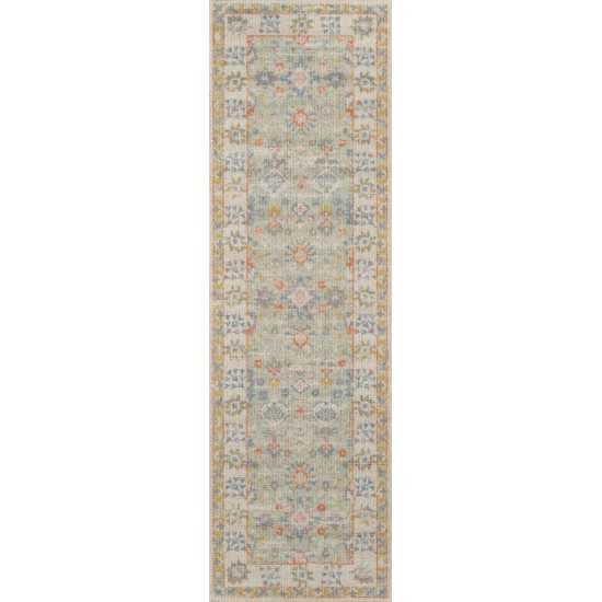 Rug, Momeni, Anatolia, ANA-8, Light Blue, 2' X 3', 42189