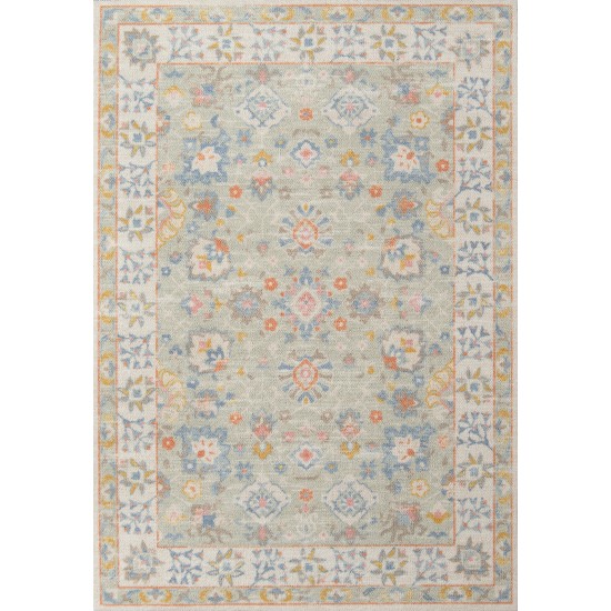 Rug, Momeni, Anatolia, ANA-8, Light Blue, 2'3" X 7'6" Runner, 42194