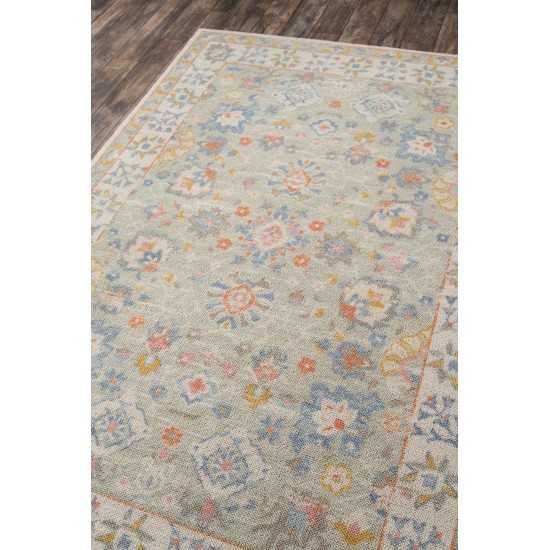 Rug, Momeni, Anatolia, ANA-8, Light Blue, 2'3" X 7'6" Runner, 42194