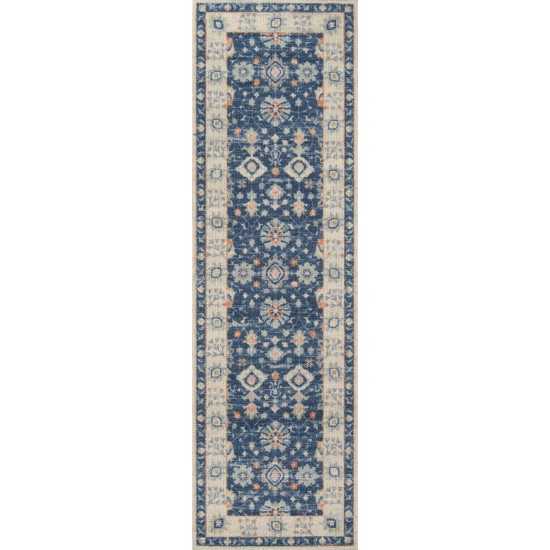 Rug, Momeni, Anatolia, ANA-8, Navy, 2'3" X 7'6" Runner, 42191