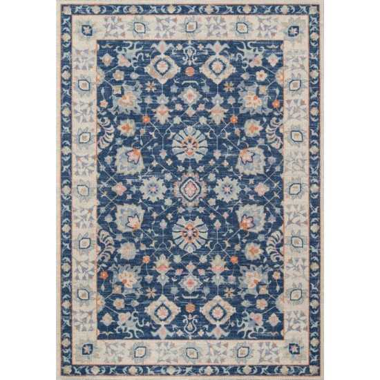 Rug, Momeni, Anatolia, ANA-8, Navy, 5'3" X 7'6", 42201