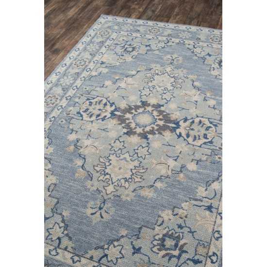 Rug, Momeni, Anatolia, ANA-9, Blue, 2' X 3', 45235