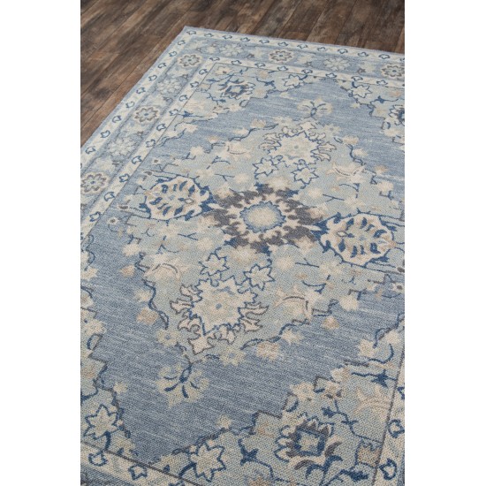 Rug, Momeni, Anatolia, ANA-9, Blue, 2'3" X 7'6" Runner, 45236