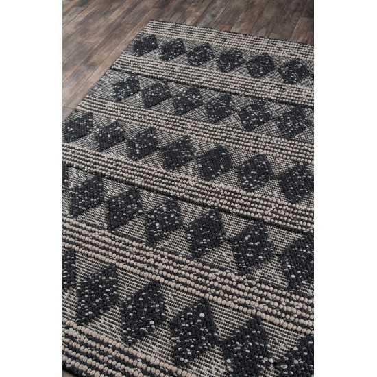 Rug, Momeni, Andes, AND-1, Charcoal, 2'3" X 8' Runner, 40904