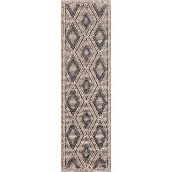 Rug, Momeni, Andes, AND-2, Beige, 2'3" X 8' Runner, 40920