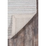 Rug, Momeni, Andes, AND-4, Light Grey, 6' X 9', 40862