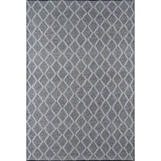 Rug, Momeni, Andes, AND-7, Charcoal, 2'3" X 8' Runner, 40911