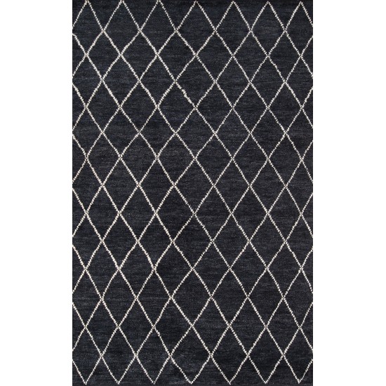 Rug, Momeni, Atlas, ATL-5, Charcoal, 2'3" X 8' Runner, 31541