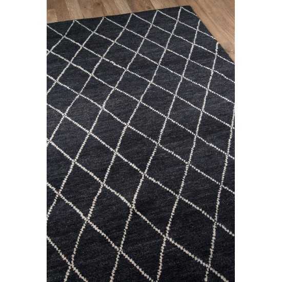 Rug, Momeni, Atlas, ATL-5, Charcoal, 2'3" X 8' Runner, 31541