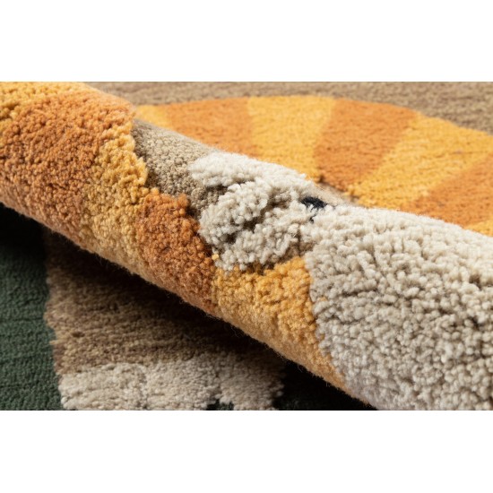 Rug, Novogratz, Atticus, ATC-1, Green, 3' X 5', 46068