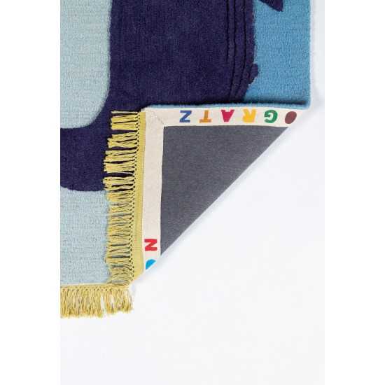 Rug, Novogratz, Atticus, ATC-2, Blue, 3' X 5', 46069