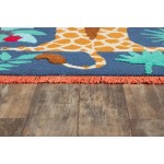 Rug, Novogratz, Atticus, ATC-3, Navy, 4' X 6', 46075