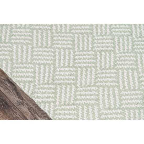 Rug, Madcap Cottage, Baileys Beach, BAI-2, Green, 2'3" X 8' Runner, 44443