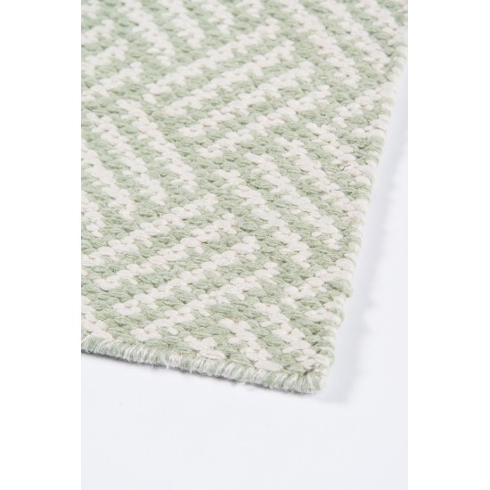 Rug, Madcap Cottage, Baileys Beach, BAI-2, Green, 2'3" X 8' Runner, 44443