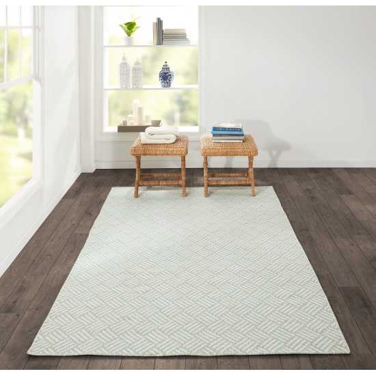 Rug, Madcap Cottage, Baileys Beach, BAI-2, Green, 7'6" X 9'6", 43154