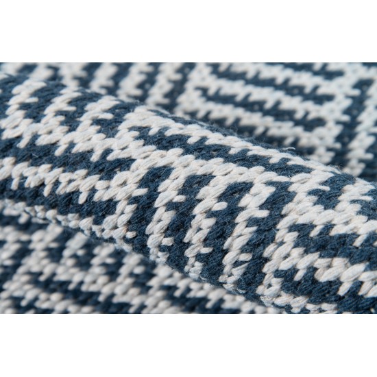 Rug, Madcap Cottage, Baileys Beach, BAI-2, Navy, 2'3" X 8' Runner, 44441