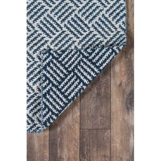 Rug, Madcap Cottage, Baileys Beach, BAI-2, Navy, 2'3" X 8' Runner, 44441