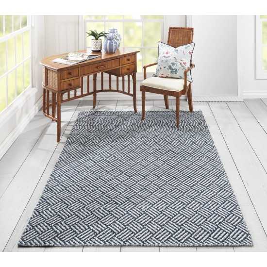 Rug, Madcap Cottage, Baileys Beach, BAI-2, Navy, 2'3" X 8' Runner, 44441