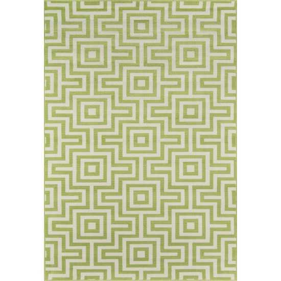 Rug, Momeni, Baja, BAJ10, Green, 1'8" X 3'7", 24159