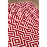 Rug, Momeni, Baja, BAJ10, Red, 1'8" X 3'7", 30440