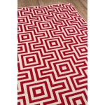 Rug, Momeni, Baja, BAJ10, Red, 2'3" X 7'6" Runner, 30478