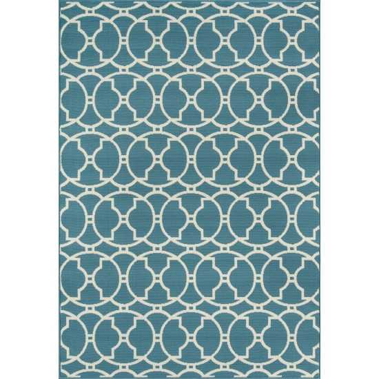 Rug, Momeni, Baja, BAJ11, Blue, 1'8" X 3'7", 24161