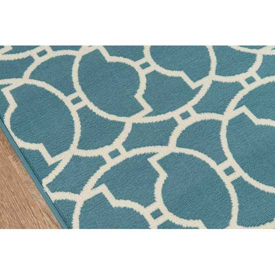 Rug, Momeni, Baja, BAJ11, Blue, 5'3" X 7'6", 24204