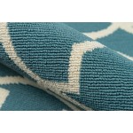 Rug, Momeni, Baja, BAJ11, Blue, 5'3" X 7'6", 24204