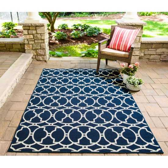 Rug, Momeni, Baja, BAJ11, Navy, 2'3" X 4'6", 24173