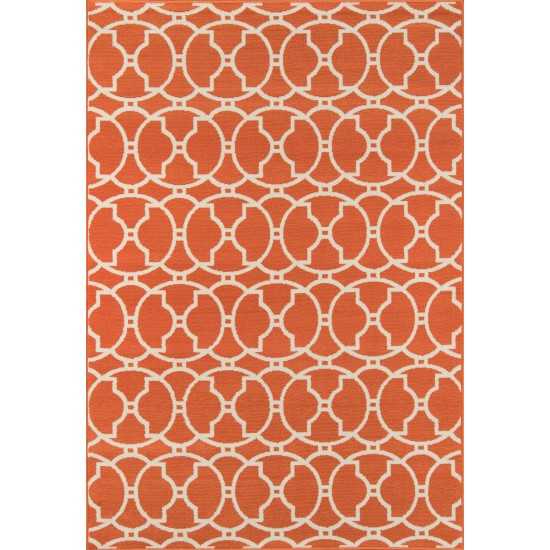 Rug, Momeni, Baja, BAJ11, Orange, 1'8" X 3'7", 24163