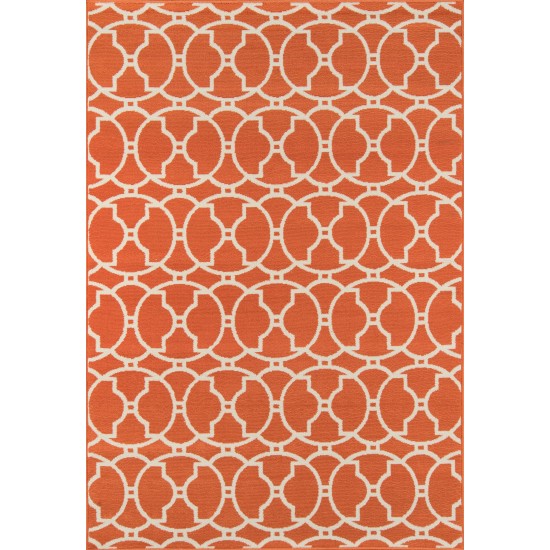 Rug, Momeni, Baja, BAJ11, Orange, 2'3" X 4'6", 24174