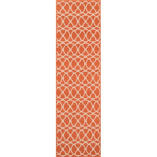 Rug, Momeni, Baja, BAJ11, Orange, 8'6" X 13', 24249