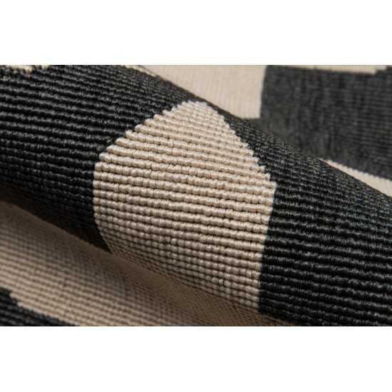 Rug, Momeni, Baja, BAJ12, Charcoal, 2'3" X 4'6", 26745