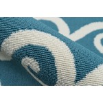 Rug, Momeni, Baja, BAJ14, Blue, 6'7" X 9'6", 32828