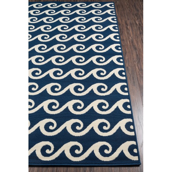 Rug, Momeni, Baja, BAJ14, Navy, 1'8" X 3'7", 32716