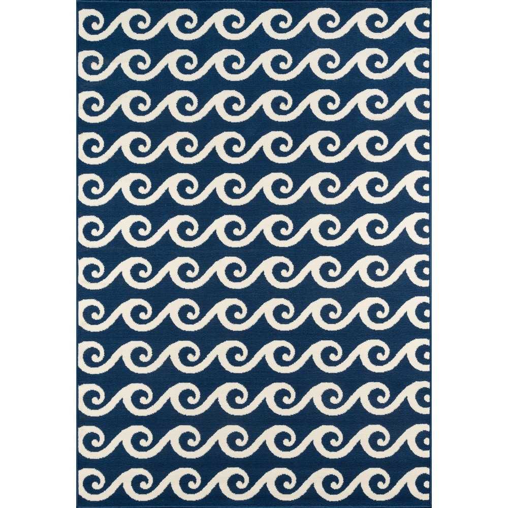 Rug, Momeni, Baja, BAJ14, Navy, 2'3" X 7'6" Runner, 32761