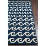 Rug, Momeni, Baja, BAJ14, Navy, 5'3" X 7'6", 32807