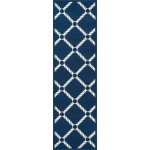 Rug, Momeni, Baja, BAJ15, Navy, 2'3" X 7'6" Runner, 32762