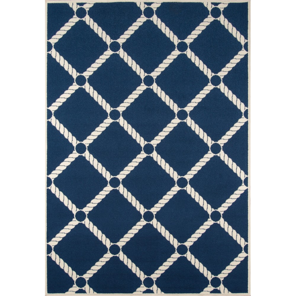 Rug, Momeni, Baja, BAJ15, Navy, 3'11" X 5'7", 32785