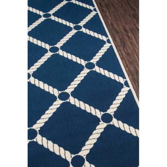 Rug, Momeni, Baja, BAJ15, Navy, 5'3" X 7'6", 32808