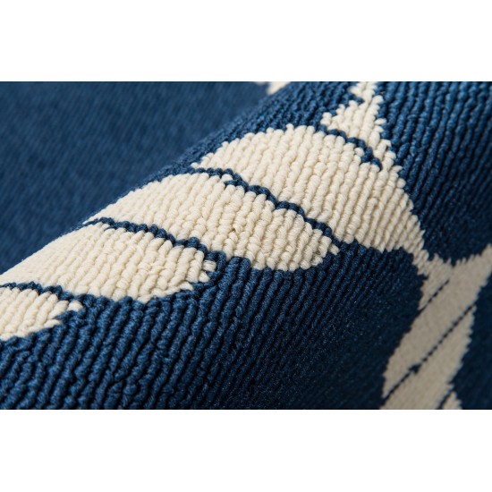 Rug, Momeni, Baja, BAJ15, Navy, 5'3" X 7'6", 32808