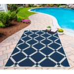 Rug, Momeni, Baja, BAJ15, Navy, 6'7" X 9'6", 32831