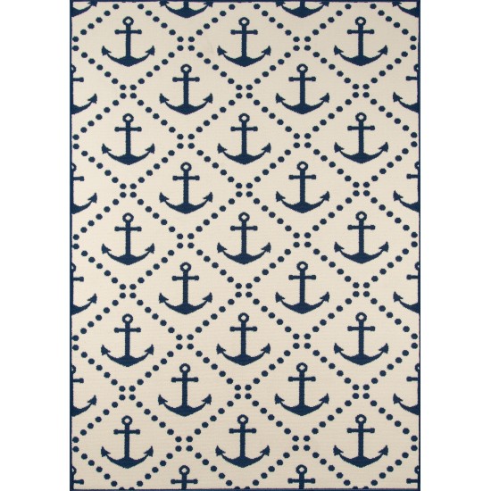 Rug, Momeni, Baja, BAJ16, Ivory, 6'7" X 9'6", 32836