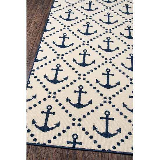 Rug, Momeni, Baja, BAJ16, Ivory, 6'7" X 9'6", 32836