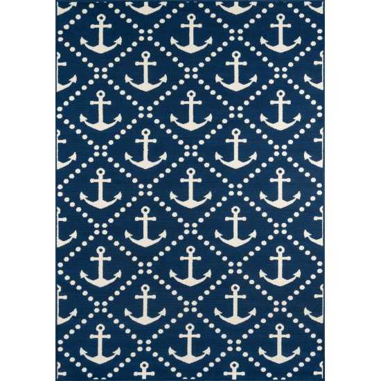 Rug, Momeni, Baja, BAJ16, Navy, 1'8" X 3'7", 32721