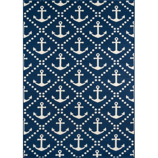 Rug, Momeni, Baja, BAJ16, Navy, 2'3" X 4'6", 32744