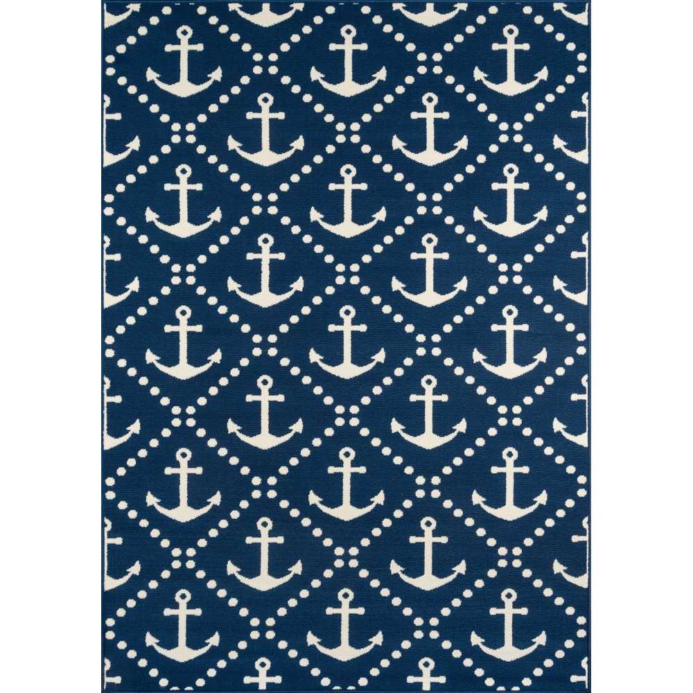 Rug, Momeni, Baja, BAJ16, Navy, 5'3" X 7'6", 32813 Rug, Momeni, Baja, BAJ16, Navy, 5'3" X 7'6", 32813