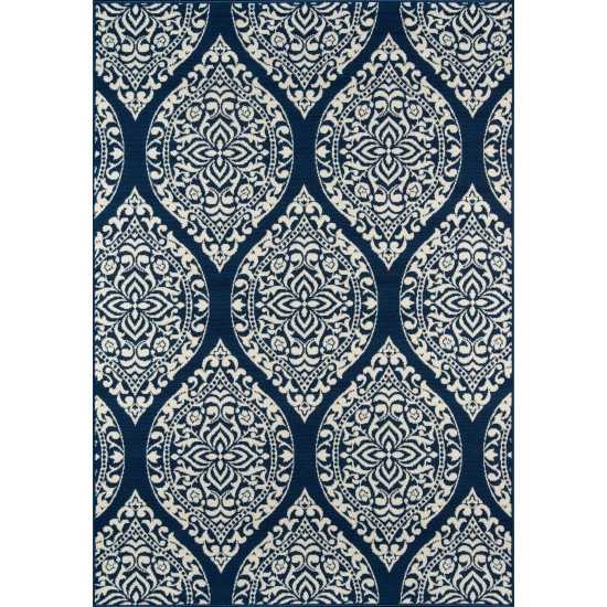 Rug, Momeni, Baja, BAJ17, Navy, 1'8" X 3'7", 33487