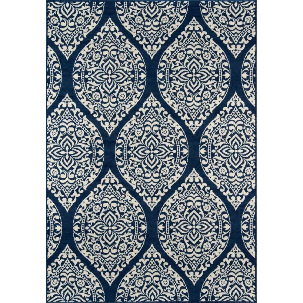 Rug, Momeni, Baja, BAJ17, Navy, 2'3" X 7'6" Runner, 33501 Rug, Momeni, Baja, BAJ17, Navy, 2'3" X 7'6" Runner, 33501