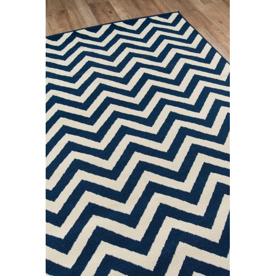 Rug, Momeni, Baja, BAJ-9, Navy, 5'3" X 7'6", 24195